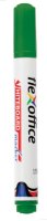 FlexOffice White board Marker - Bullet Tip - Green