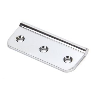 45439 - Polished Chrome 3 Inch Dummy Butt Hinge (Single)