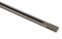TRACK 16AMP, 1m, Satin silver