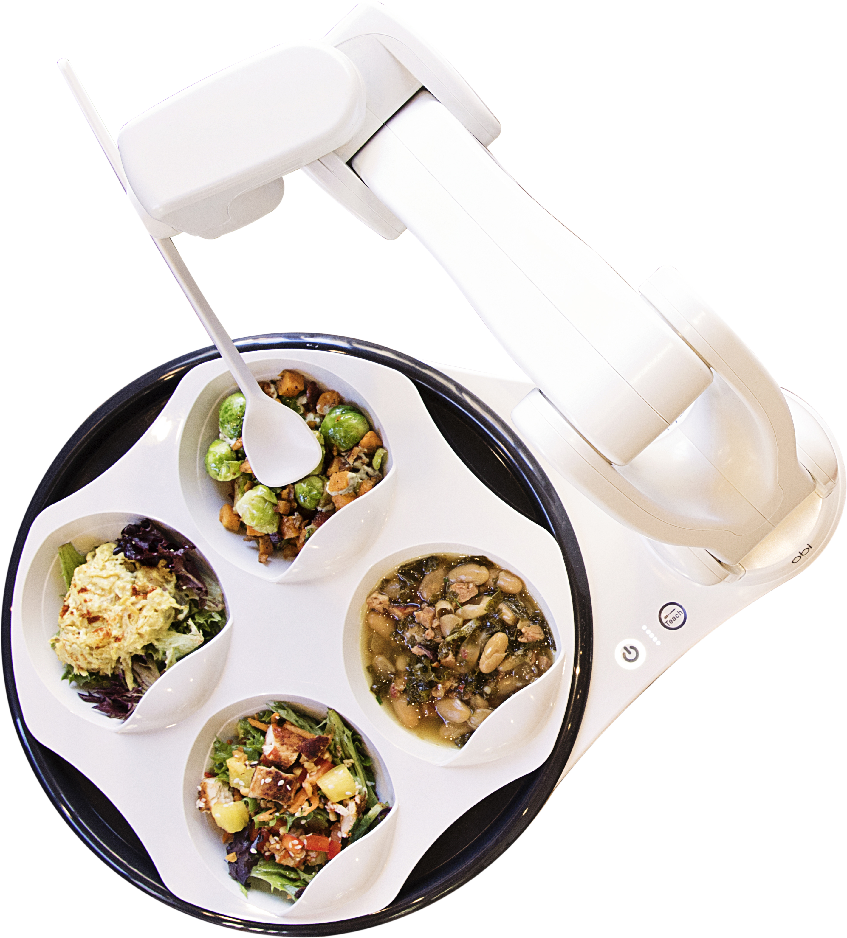 Obi robotic feeding arm
