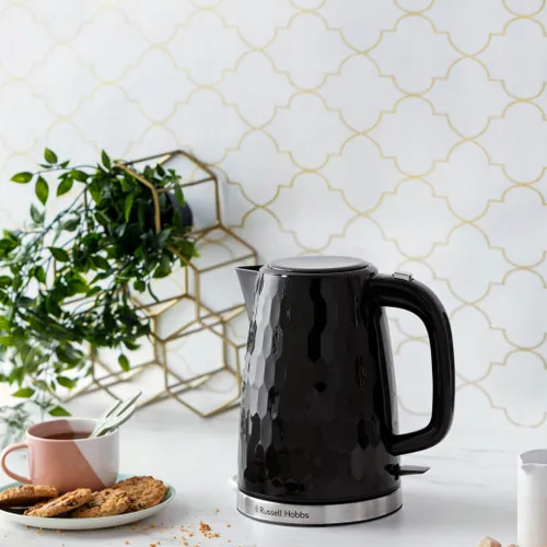 Russell Hobbs Honeycomb Kettle - Black 4