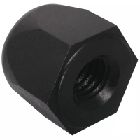 DIN 1587 Dome Nut M6 X 1.0mm Nylon 6.6 Black