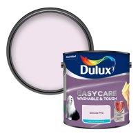 Dulux Easycare Delicate Pink Colour Swatch & 2.5L Paint Tub