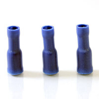 BFB50-VR Blue Pre-Insulated Female Bullet Terminal 5.0mm (100 Pack)
