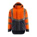 Mascot Harlow 15501-231-14010 Outer Shell Jacket Hi-Visibility Orange/Navy