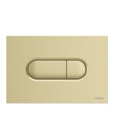 URBAN DUAL FLUSH PLATE BRUSHED GOLD