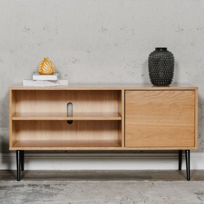 Doolin TV Unit 1200mm - Natural Oak