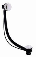 Tucker French 1 1/2" Standard Bath Pop Up Waste and Overflow Chrome