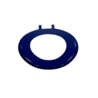 Lecico Blue Ring Seat (Top Fix Hinges and No Lid)
