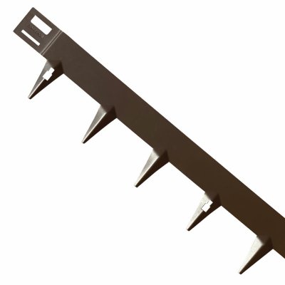 CORE EDGE 65mm Brown 5m Garden/Lawn Edging (Pack of 5x 1075mm)