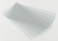 Visor foil. 6 perforations (packing unit 5 pieces) [for SATA vis