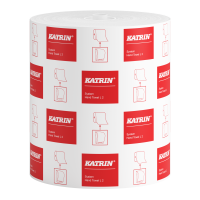Katrin System Roller Towel Large 2ply White 200m x 6 rolls