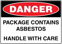 Hazardous Material Signs - Available in Sign Material - PVC, ACM, ADHESIVE