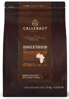 a bag of barry callebaut chocolate callets madagascar