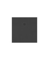SLATE ANTHRACITE 900MM SQUARE SHOWER TRAY & WASTE