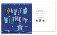 Birthday Card/3 Dimensional/Masculine   (22150)