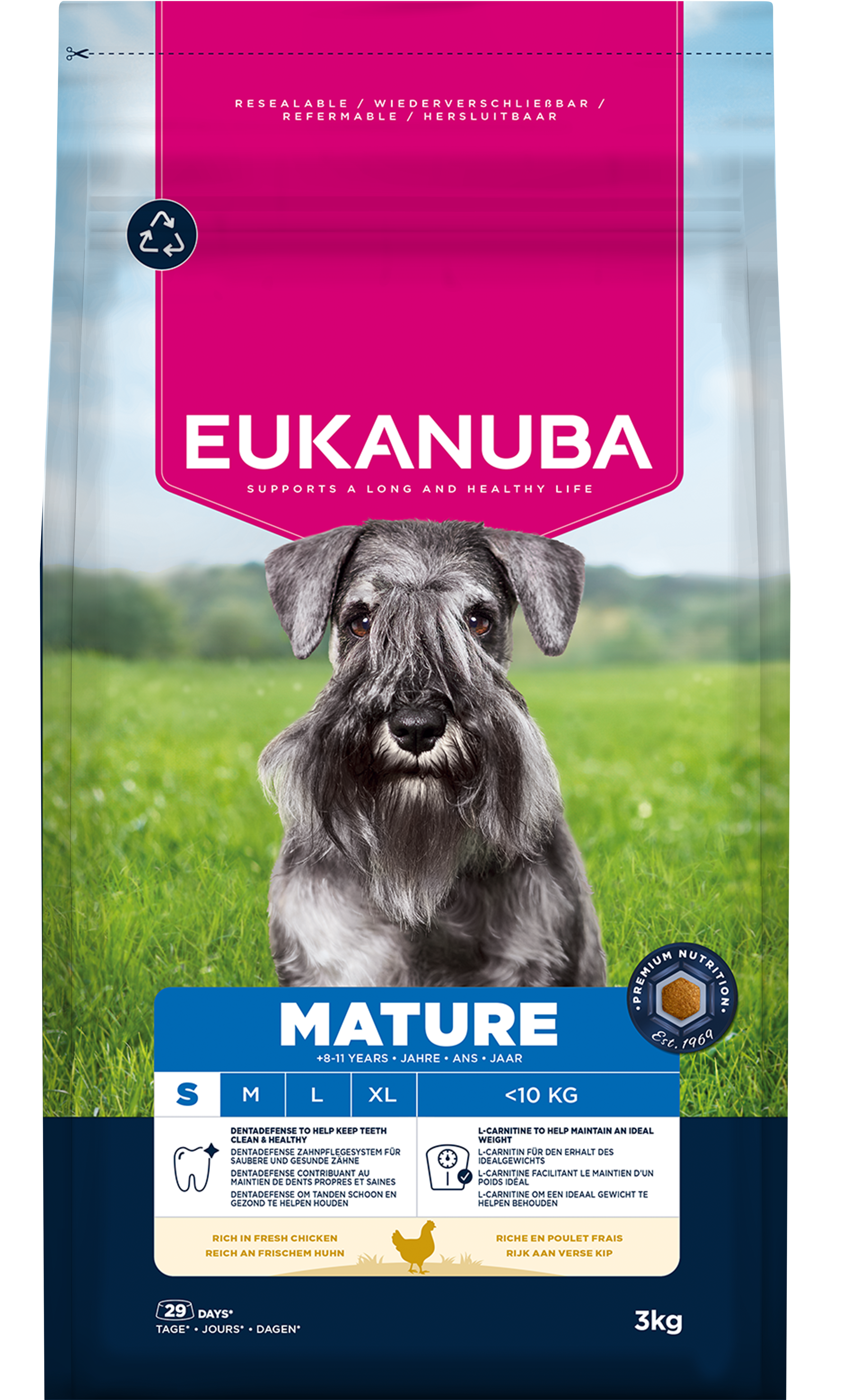 Eukanuba Mature Small Breed Chicken 3kg