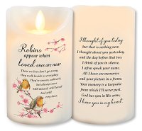 LED Candle/Scented Wax/Timer/Robins Near You (86669)