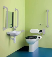 DOC-M 21+ BACK TO WALL PACK LEFT HAND GREY RAILS S0685LJ