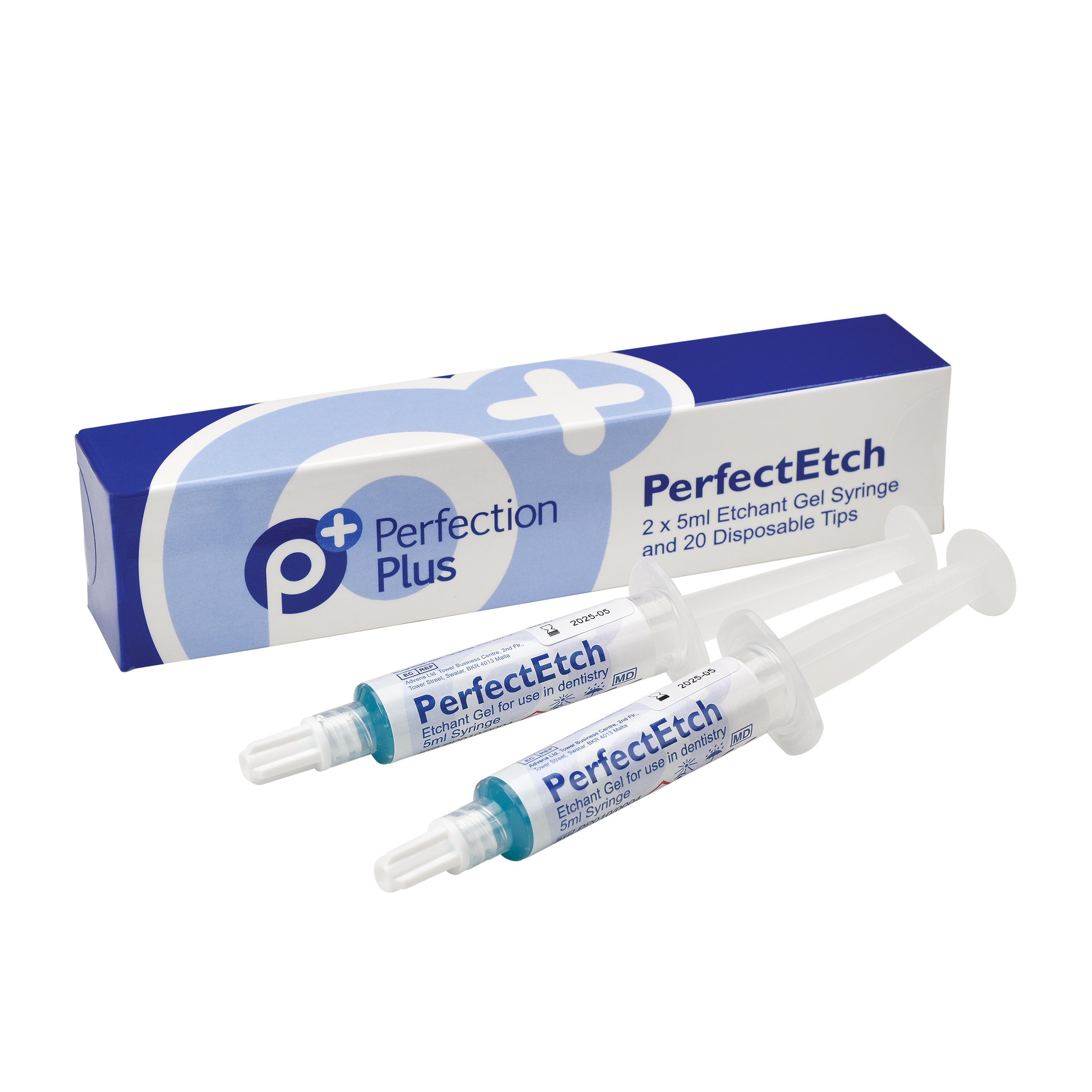 Perfect Etch Blue 40%  2 x 5ml