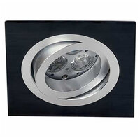 One Light Square Adjustable Downlight