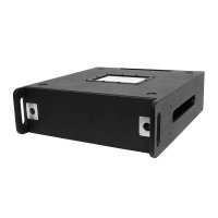 elumen8 3U Wooden Rack Sleeve - Includes Removable Lids, Rackmount Screws and Tour Label