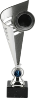35cm Silver Blaze Wrap Cup on Marble (V2251S)