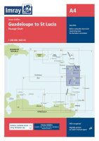 Imray Chart - A4 Guadeloupe to St Lucia Passage Chart
