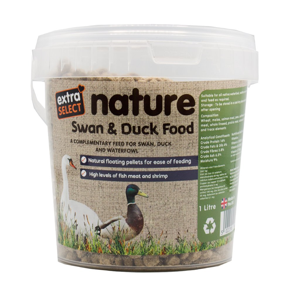 Extra Select Swan and Duck Feed Bucket 4x1ltr