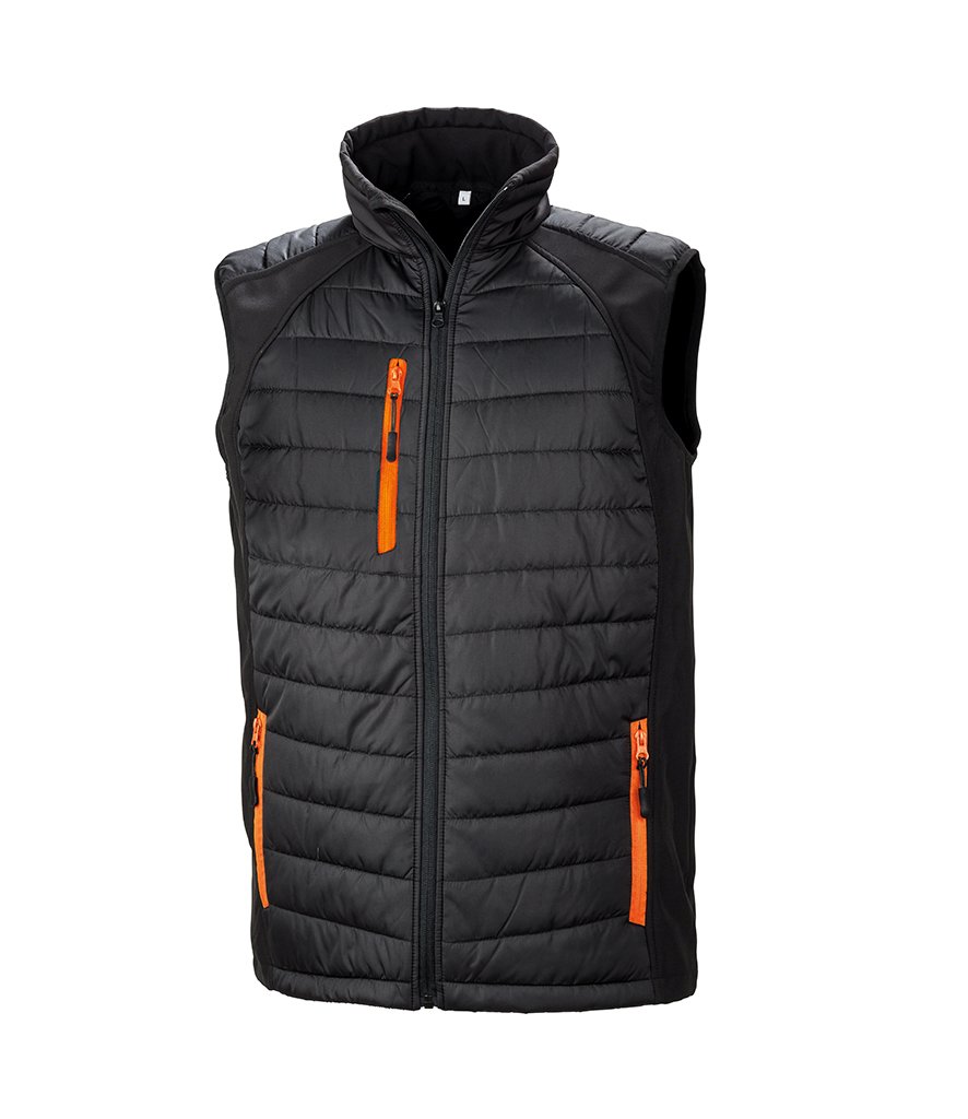 RESULT COMPASS PADDED GILET