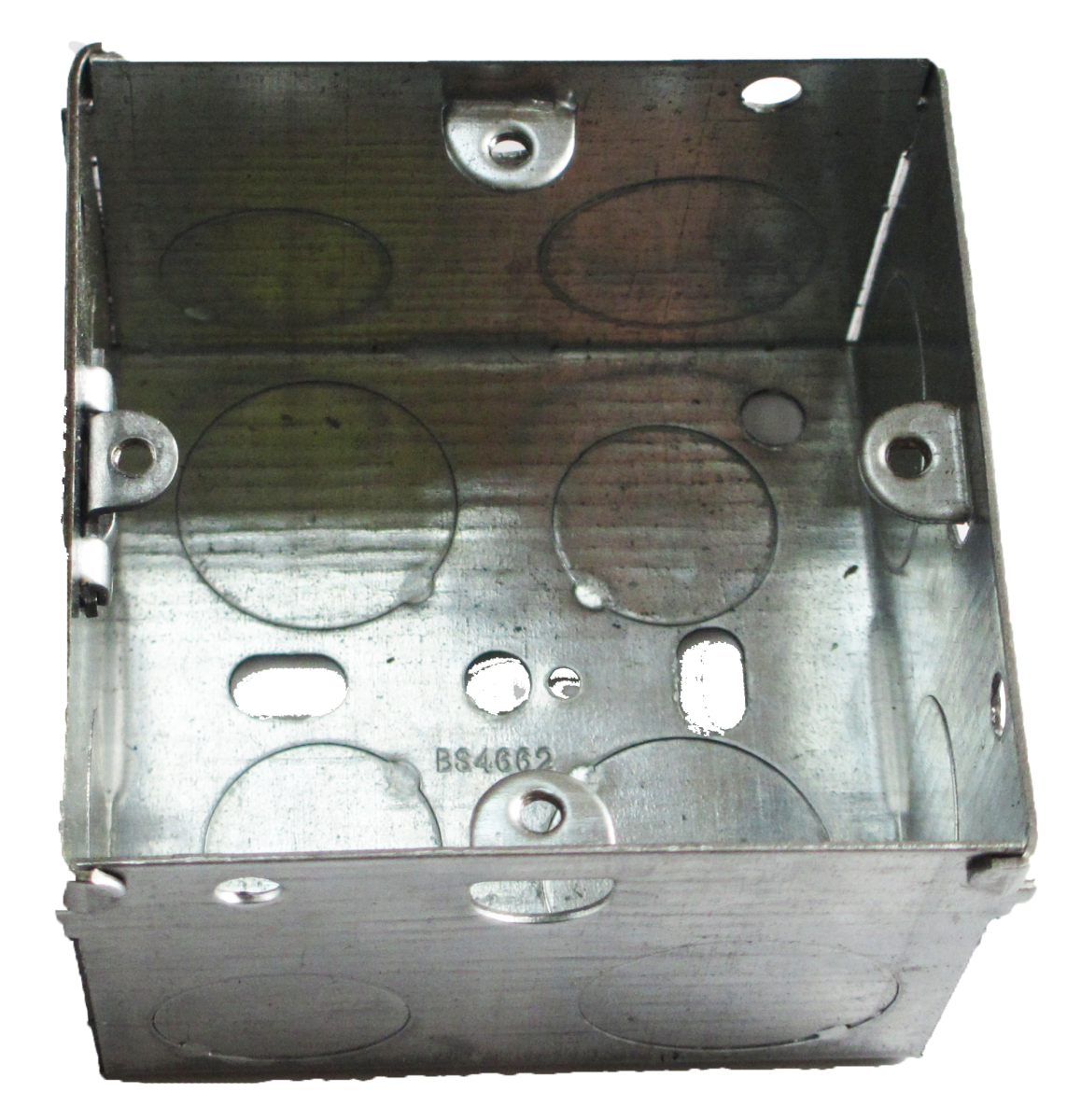 Cesco 47mm 1 Gang Flush Metal Box