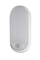 OHIO 16W IP54 Oval Bulkhead 3000 4000 6500K c/w White and Black Trims