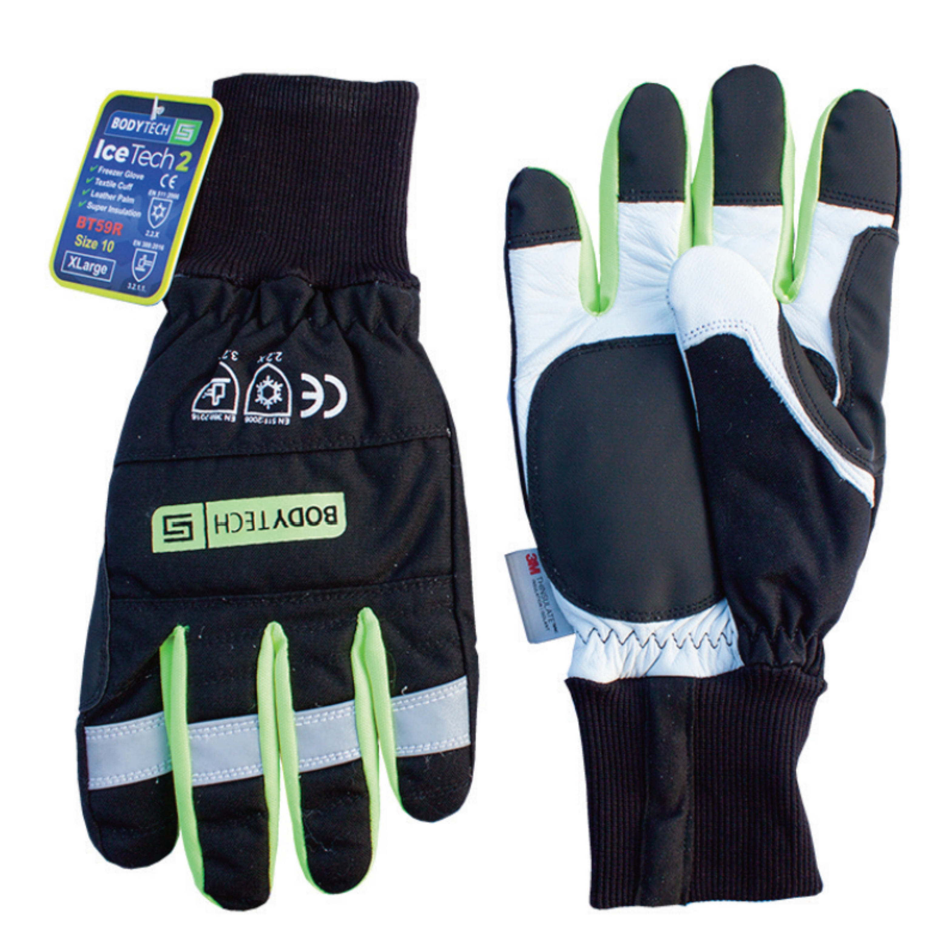 Bodytech Waterproof Thermal Windproof Freezer Glove, -20