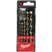 MILWAUKEE CONCRETE SUPER DRILL SET- 5PCS