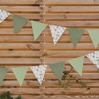Botanical Flag Card Garland 2.5m