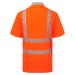 PULSAR&reg; LIFE Men's Hi-Vis Short Sleeve Orange Polo Shirt
