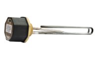 14” TITANIUM SINGLE IMMERSION ELEMENTS  -  4KW -  1 3/4”BSP - 230V - SIDE ENTRY WITH STAT - TSDR7
