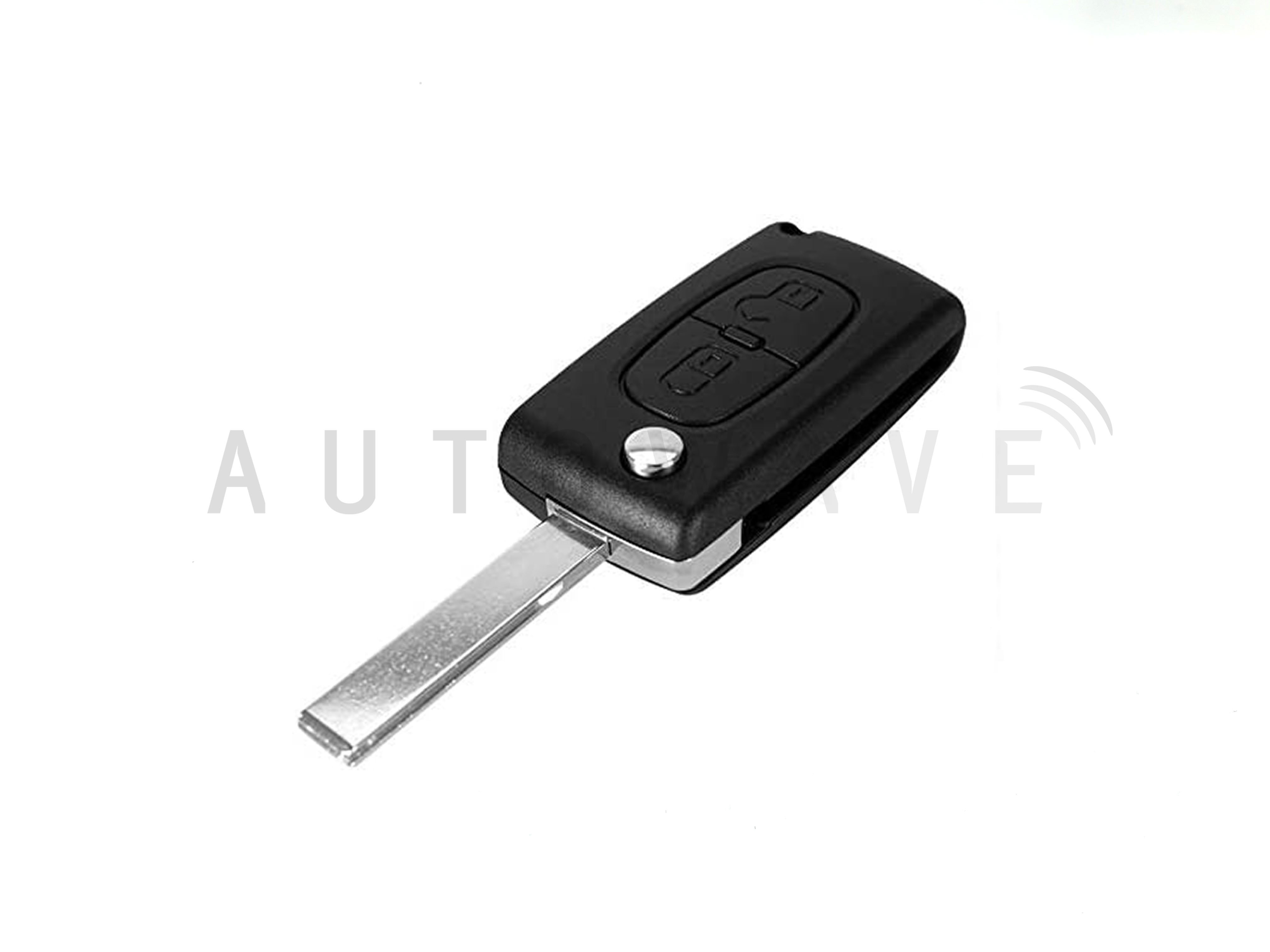 Peugeot/Citroen/Fiat/Toyota 2 Button Remote Case HU83