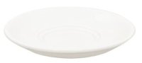 Saucer Melamine White 155mm