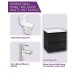 Sonas 60CM Vanity, Tap & WC Bundle Black