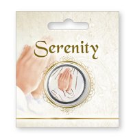 Pocket Token/Serenity Prayer/Carded   (13475)