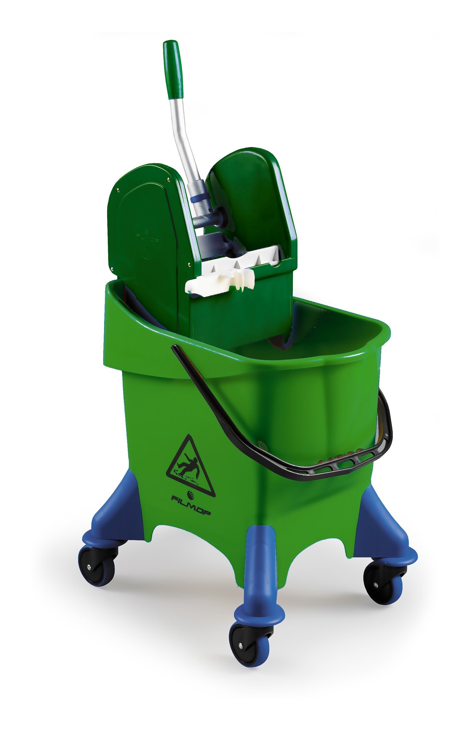 JUMPY BUCKET & WRINGER GREEN 30ltr