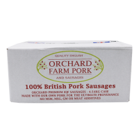 British Pork Sausages 55%  Medium 60x6's 4.54kg
