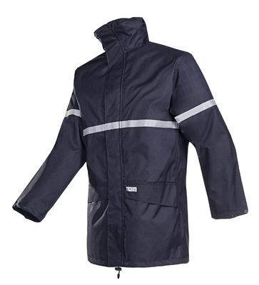 SIOEN 9461 Flame Retardant Anti Static Jacket Navy with Detachable Lining.