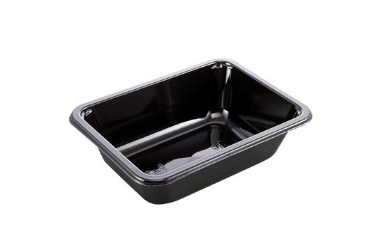 C2171-1F Black CPET Tray