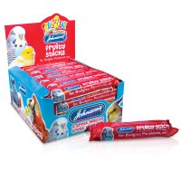Johnsons Treat 2 Eat Budgie/Parakeet Fruity Sticks 1x28