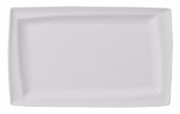 Academy Asymmetric Rectangular Plate 33x22cm Carton of 6
