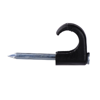 Clip & Clamp Systems TC 7-10 Cable Clips BLK