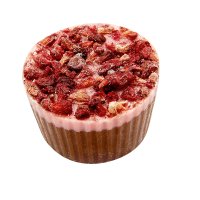 Raspberry Cup - white cup with freeze dried raspberry 12g app 864g - 72pcs