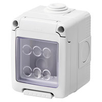 Enclosure 2 gang modular IP55